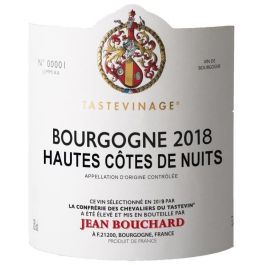 Jean Bouchard Tastevine 2018 Bourgogne Hautes-Côtes de Nuits - Vino blanco de Borgoña