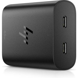 HP Cargador Portátil 65W USB-C con Tecnología GaN, Carga Rápida Simultánea y Doble Puerto para Dispositivos USB-C HP Cargador Portátil 65W USB-C con Tecnología GaN, Carga Rápida Simultánea y Doble Puerto para Dispositivos USB-C