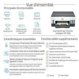 HP Smart Tank 7005 Impresora Multifunción Color Inyección de Tinta Térmica Wi-Fi Dúplex A4 15ppm Negro 4800x1200 DPI