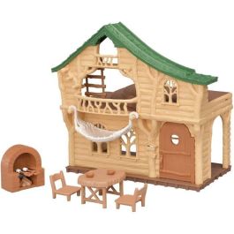 Epoch 5451 El Chalet del Lago - Set de Juego con 2 Ambientes, Balcón, Escalera, Muebles y Accesorios - Cocina, Comedor, Descanso Epoch 5451 El Chalet del Lago - Set de Juego con 2 Ambientes, Balcón, Escalera, Muebles y Accesorios - Cocina, Comedor, Descanso