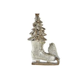 DKD Home Decor Decoración Colgante Moderna Navidad Patines Resina Dorado 12 Unidades 3.5x8x5.5 cm DKD Home Decor Decoración Colgante Moderna Navidad Patines Resina Dorado 12 Unidades 3.5x8x5.5 cm