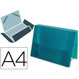 Liderpapel Carpeta Portadocumentos 36933 con Gomas Polipropileno DIN A4 Verde Translúcido Lomo 25 mm Precio: 3.88999996. SKU: B1GFYLKCEB