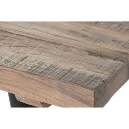 Mesa de Comedor Home ESPRIT Negro Natural Hierro Madera Reciclada 180 x 90 x 76 cm Mesa de Comedor Home ESPRIT Negro Natural Hierro Madera Reciclada 180 x 90 x 76 cm