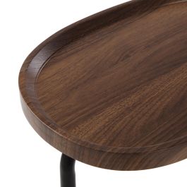Versa Mesa Auxiliar Marrón Nela 30x45x60 cm Versa Mesa Auxiliar Marrón Nela 30x45x60 cm