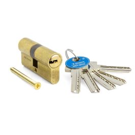 Tesa Bombillo Cilindro de Seguridad T-60 Leva Larga T65 30-40, Acabado Latonado y Doble Embrague. Ideal para Puertas de Alta Seguridad. Precio: 44.5000006. SKU: B1AQKVQL6V