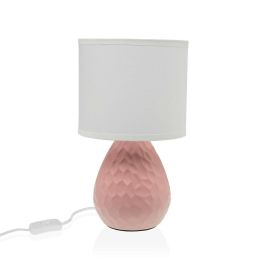 Lámpara de mesa Versa Rosa Blanco Cerámica 40 W 15,5 x 27,5 cm Precio: 15.49999957. SKU: B1GM76YSBL