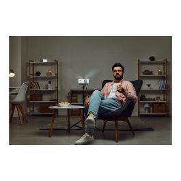 Optoma ML1080ST Proyector DLP Láser Full HD 1080p, Ultraportátil Tiro Corto, 1200 Lúmenes, Corrección Automática ToF, 3000000:1 Contraste, USB-C, 1 kg