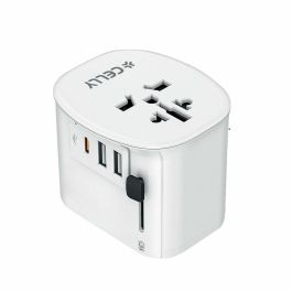 Cargador de Pared Celly MULTIPLUG30WWH 30 W Cargador de Pared Celly MULTIPLUG30WWH 30 W Precio: 48.50000045. SKU: B19LC738PS