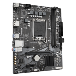 GIGABYTE H610M K V2 Placa base para Intel 14ª Gen, DDR5, M.2 NVMe PCIe 3.0 x4, LAN GbE, USB 3.2 Gen 1, Factor de Forma Micro ATX