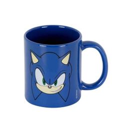 Karactermania Taza Sonic Face Cerámica Azul 9,5x13x7,8 cm