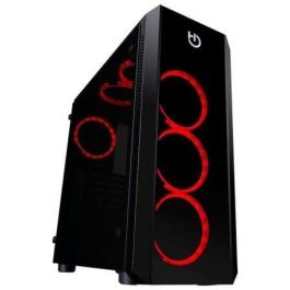 CAJA SEMITORRE HIDITEC NG-RX RGB - PANELES CRISTAL TEMPLADO 4MM - VENTILADORES CON LEDS RGB - ADMITE GRAFICAS HASTA 350MM - ATX Y MICROATX CAJA SEMITORRE HIDITEC NG-RX RGB - PANELES CRISTAL TEMPLADO 4MM - VENTILADORES CON LEDS RGB - ADMITE GRAFICAS HASTA 350MM - ATX Y MICROATX