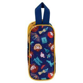Harry Potter Estuche Portatodo 3D Doble Crest Naranja con Forro Interior y Relieve Harry Potter Estuche Portatodo 3D Doble Crest Naranja con Forro Interior y Relieve