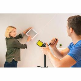 Ryobi RBCLLR1 Láser de línea cruzada roja Alcance 10m, Precisión ±0,5 mm, Incluye Pinza y 2 Pilas