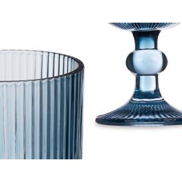 Copa Vivalto Azul Oscuro Rayas 260 ml - Cristal, 7.9x14x7.9 cm (24 Unidades) Copa Vivalto Azul Oscuro Rayas 260 ml - Cristal, 7.9x14x7.9 cm (24 Unidades)