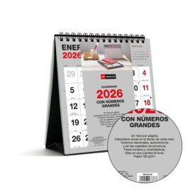Calendario (2026) Miquelrius Sobremesa Basic Mensual Numeros Grandes 140X150 Precio: 4.88999962. SKU: B19LAG2NCS