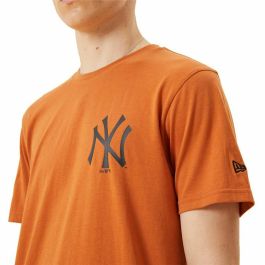 Camiseta Deportiva de Manga Corta New Era New York Yankees Marrón