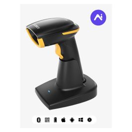 Inateck BCST-36_black Lector de Códigos de Barras 2D CMOS Portátil Inalámbrico Bluetooth USB Negro Precio: 111.68999985. SKU: B1HQNXDD6Z