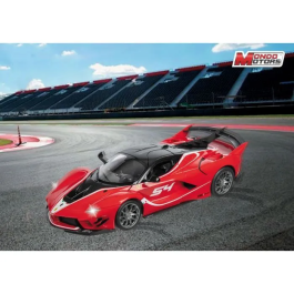 MONDO MOTORS Ferrari FXX K Evo R/C Coche Radiocontrolado 1:14 con Puertas que Abren y Faros Iluminados