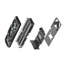 PNY RTX 5070Ti 16GB GDDR7 Tarjeta Gráfica con 3 Ventiladores y Refrigeración Activa