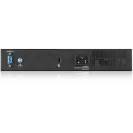 Zyxel GS2220-10-EU0101F Switch Gestionado L2, 10 Puertos Gigabit Ethernet, 20 Gbit/s, Sin Ventilador, Montaje en Rack, Negro