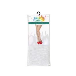 Medias Panty Rejilla Blanco Mujer Adulto