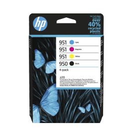 HP Cartuchos de Tinta Negra, Cyan, Magenta, Amarilla Nº 950 + 951 Pack 4 Unidades para Officejet Pro 250, 270, 8100, 8600 Series Precio: 122.49999949. SKU: S55078456
