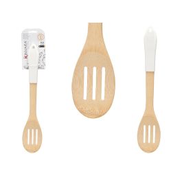 Pala Cuchara Rayas Bambú Blanca Kinvara 7x30.5x1.7 cm (24 Unidades) Precio: 25.7900005. SKU: B1DQ8PD4Q3