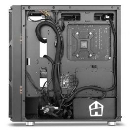 NOX Caja ATX Hummer Nova Semitorre ARGB, Cristal Templado, Ventiladores 200mm ARGB Preinstalados, NXHUMMERNOVA