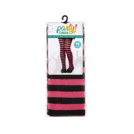 Pantys Rayas Fucsia para Niño - Accesorio para Disfraces, Edad Recomendada 3 Años