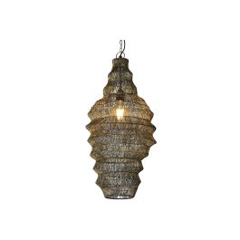 DKD Home Decor Gold lights Lámpara de Techo Moderna Metálica Dorada 36 x 36 x 68 cm