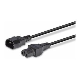 Lindy Cable de Alimentación IEC C14 a IEC C15 'Hot Condition' de 2m, Negro