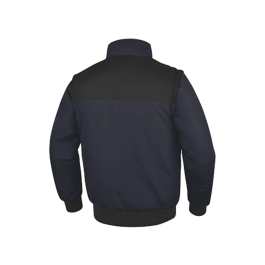 Deltaplus Chaleco Multibolsillos con Cremallera y Mangas Desmontables 80% Poliéster 20% Algodón Talla 3XL EN14058 EN ISO:13688