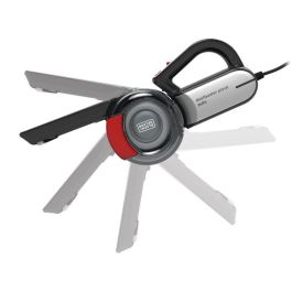 Black+Decker PV-1200-AV Recogetodo Ciclónico para Automóvil, Aspirador de Mano 12V con Cabezal Pivotante y 5m de Cable Black+Decker PV-1200-AV Recogetodo Ciclónico para Automóvil, Aspirador de Mano 12V con Cabezal Pivotante y 5m de Cable