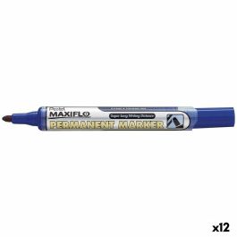 Rotulador permanente Pentel Maxiflo NLF50 Azul 12 Piezas (12 Unidades) Precio: 27.50000033. SKU: S8422311