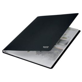 Leitz Carpeta Reciclada A4 con 20 Fundas Transparente de Polipropileno Negro, 90% Plástico Reciclado, Capacidad 40 Hojas Precio: 5.59000035. SKU: B1JXAAHRMA