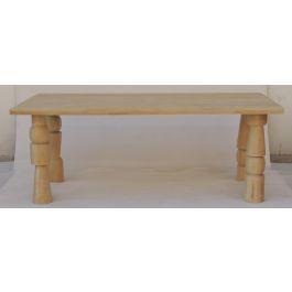 Mesa Comedor Moderno DKD Home Decor Natural 90 x 76 x 200 cm