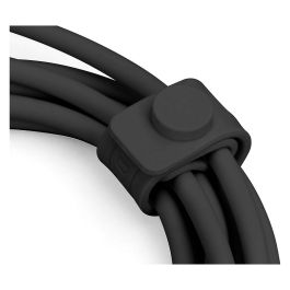 Digitus Cable USB-C Silicona 2.0, Conector Recto a Recto, 0.5m, Negro