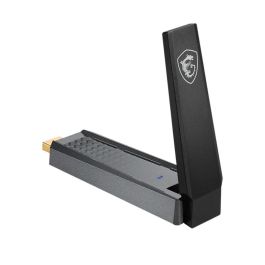 MSI Tarjeta de Red USB Wi-Fi 6 AX1800, 1800 Mbps, Dual Band, 802.11ax, WPA3, Referencia 302-8ZE00XE-000 Precio: 54.68999987. SKU: S7822423