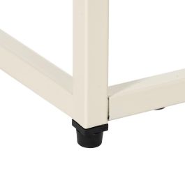 Mesita Crema Acero 43 X 41 X 50 cm