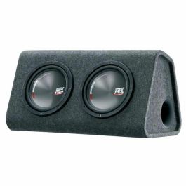 MTX Audio MTX0715442560080 Subwoofer Reflex Activo con 2 altavoces de 20 cm, Amplificador Clase D 240W RMS, Filtro Activo, Mando a Distancia