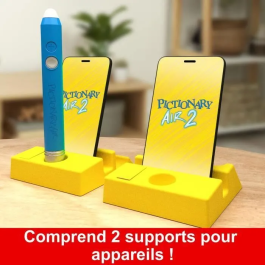 Mattel Pictionary Air 2 Juego de Mesa, Ve lo que Dibujas en Pantalla, Edad Mínima 7 Años