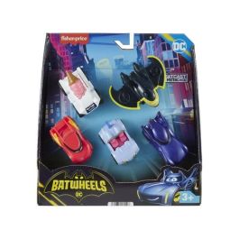 Pack 5 Coches Batwheels Hml20 Fisher Price