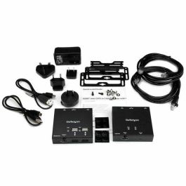 Adaptador HDMI Startech ST121USBHD WUXGA Negro Adaptador HDMI Startech ST121USBHD WUXGA Negro