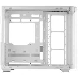 Mars gaming Caja Ordenador Semitorre ATX MCFUSION Blanca con Cristal Templado y Flujo de Aire Optimo