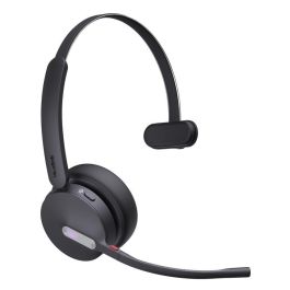 Yealink WH64 Mono Teams Auriculares Inalámbricos DECT/Bluetooth 5.2 USB-C con Acoustic Shield 2.0 y Busylight para UC e IP Phones