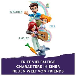 LEGO Friends Casa de Paisley, Juego de Construcción 185 Piezas, 4+ Años, Multicolor, Plástico, B0BBRWJJMP