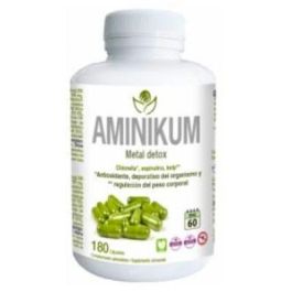 Aminikum 180 cápsulas, contribuye a la detoxificación de metales pesados Precio: 38.9500001. SKU: B1AQVCCH2T
