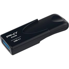 PNY Attache 4 Unidad Flash USB 512 GB USB Tipo A 3.2 Gen 1 Negro Precio: 27.78999982. SKU: B19DMM29CK