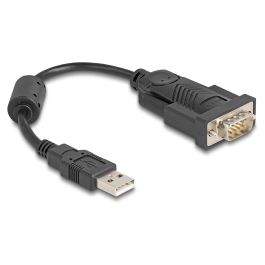 DeLOCK Adaptador USB 2.0 Tipo A Macho a Serial RS-232 DB9 Macho, 0.25m, Con Chip CH343G para Windows, Mac, Servidores Precio: 12.5719. SKU: B13DGMPVEG