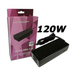 LC-Power Adaptador Corriente Portátil LC NB Pro 120 120W